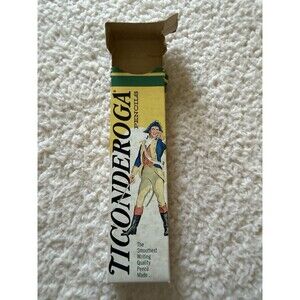 Box of 11 Dixon Ticonderoga 10 Hard 1 Medium 10 Soft Pencils 1388 Vintage NOS